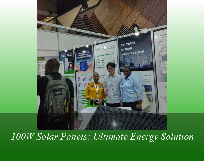 100W Solar Panels: Ultimate Energy Solution